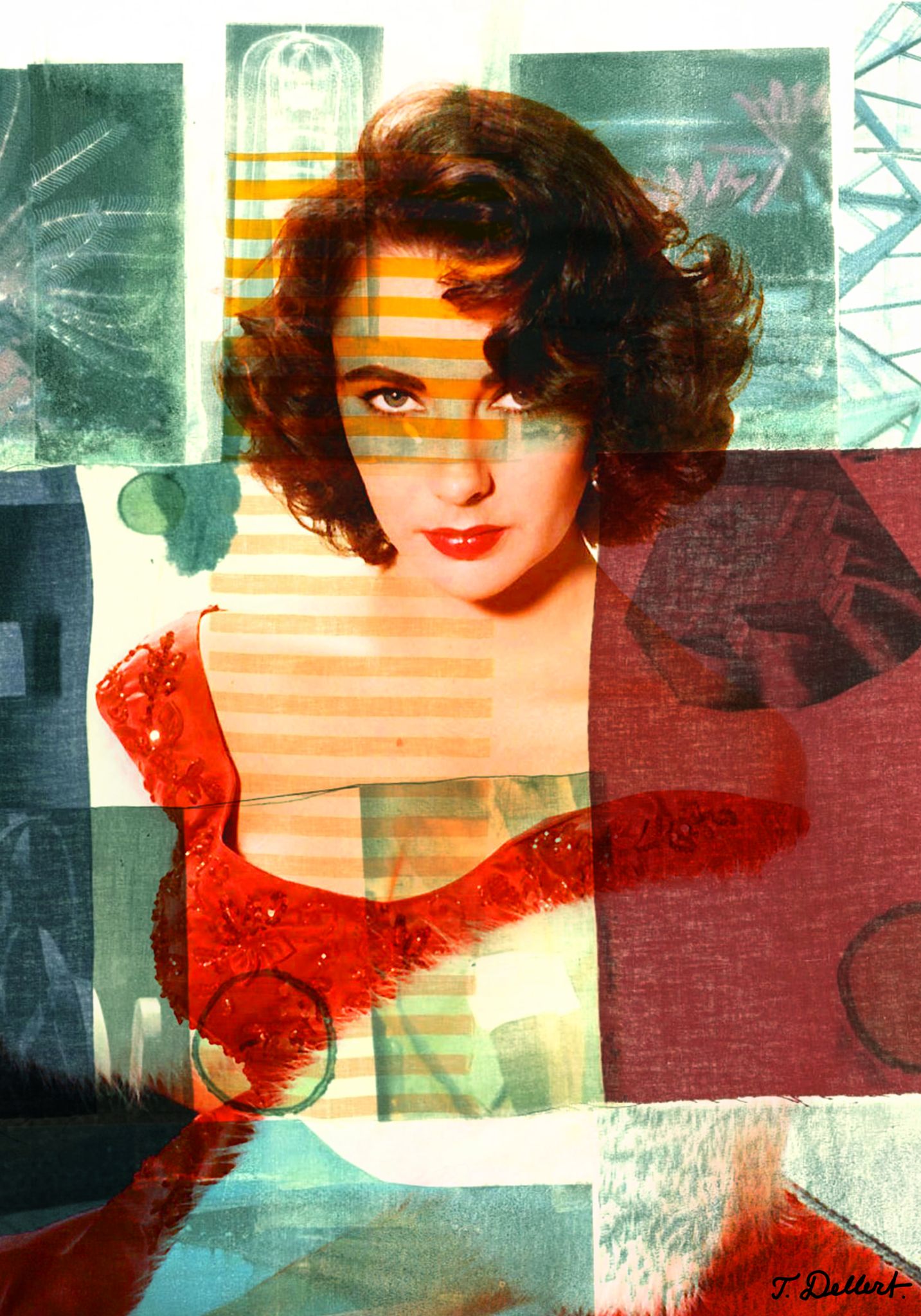SMALL.  LIZ TAYLOR 